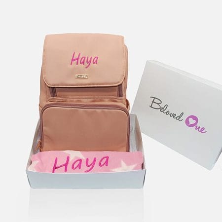 The Leather Bag & Blanket Set