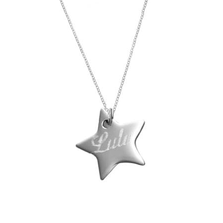 Personalized Star Necklace